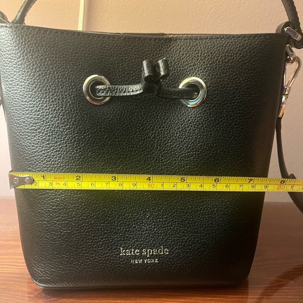 Kate Spade Black Crossbody Bag with Gold Accents - Picture 10 of 10